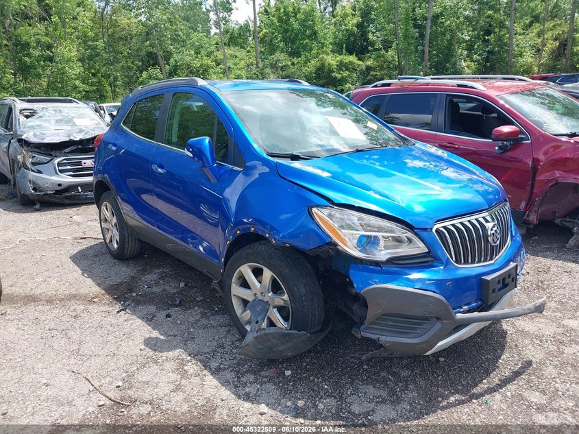 2016 Buick Encore VIN KL4CJFSB4GB592586 IAAI salvage auction — FRONT END, Salvage (Ohio), sold $1,200 on 2026-07-21 (photo 1)