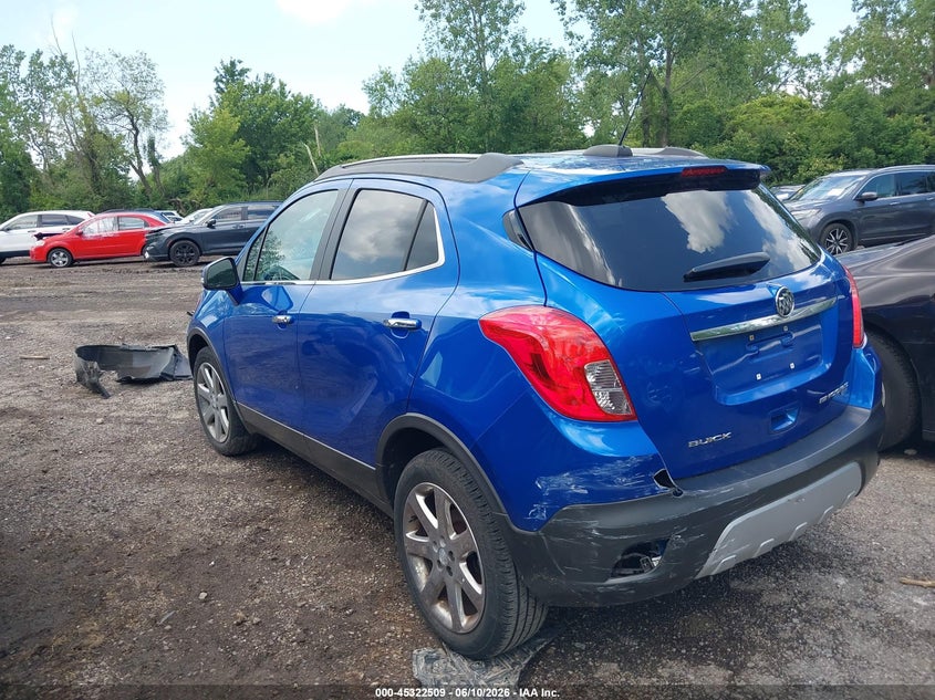 2016 Buick Encore VIN KL4CJFSB4GB592586 IAAI salvage auction — FRONT END, Salvage (Ohio), sold $1,200 on 2026-07-21 (photo 3)