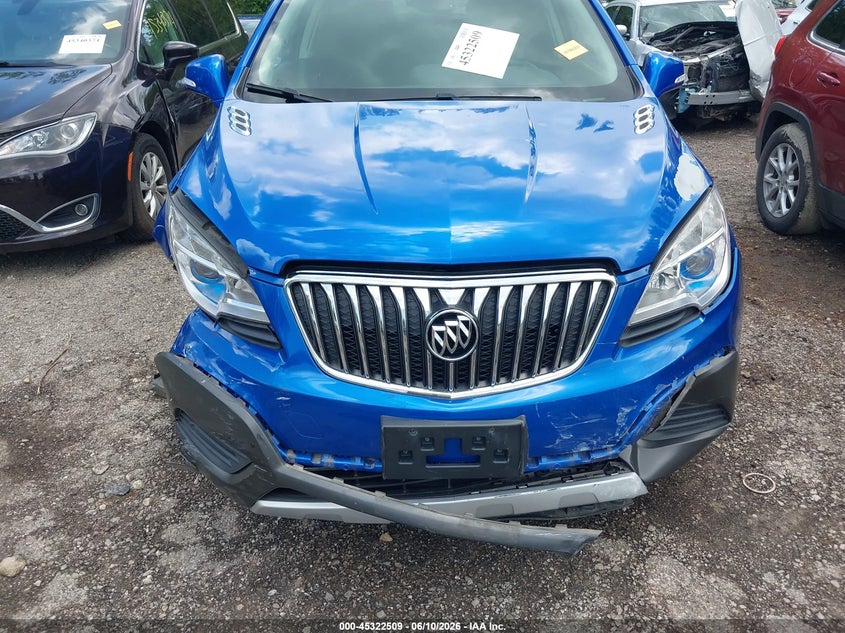 2016 Buick Encore VIN KL4CJFSB4GB592586 IAAI salvage auction — FRONT END, Salvage (Ohio), sold $1,200 on 2026-07-21 (photo 6)