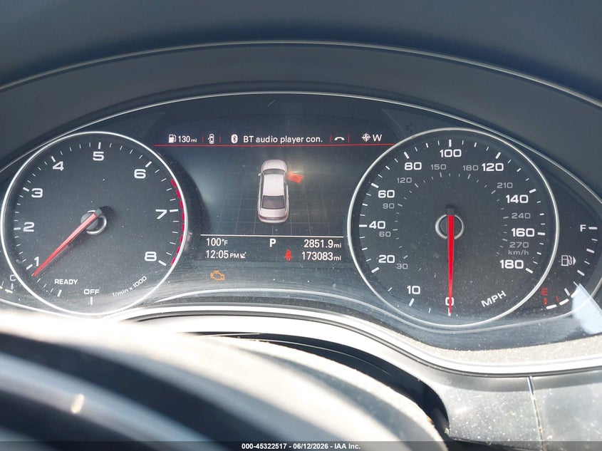 2018 Audi A6 VIN WAUG3AFC8JN006398 IAAI salvage auction — FRONT END, Salvage (Idaho), sold $1,900 on 2026-07-29 (photo 7)