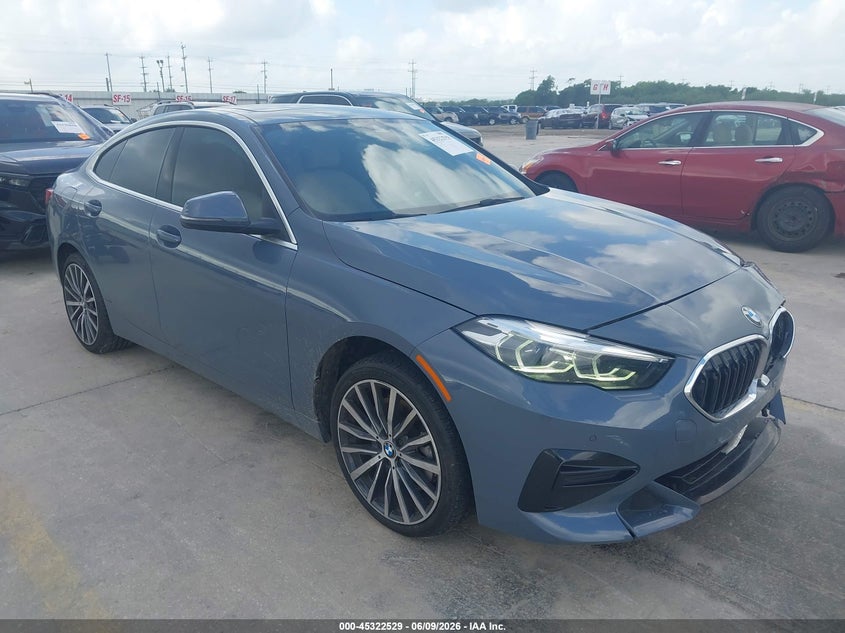 2022 BMW 2er VIN WBA53AK05N7L05912 — IAAI salvage auction photo