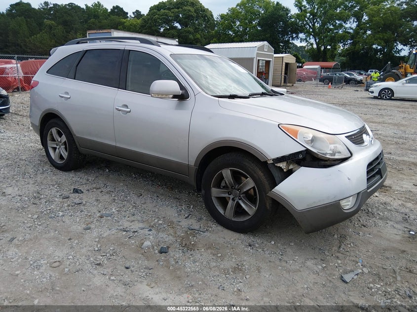 2011 Hyundai Veracruz VIN KM8NUDCC2BU177101 IAAI salvage auction — FRONT END, Salvage (Georgia), sold $575 on 2026-07-31 (photo 1)