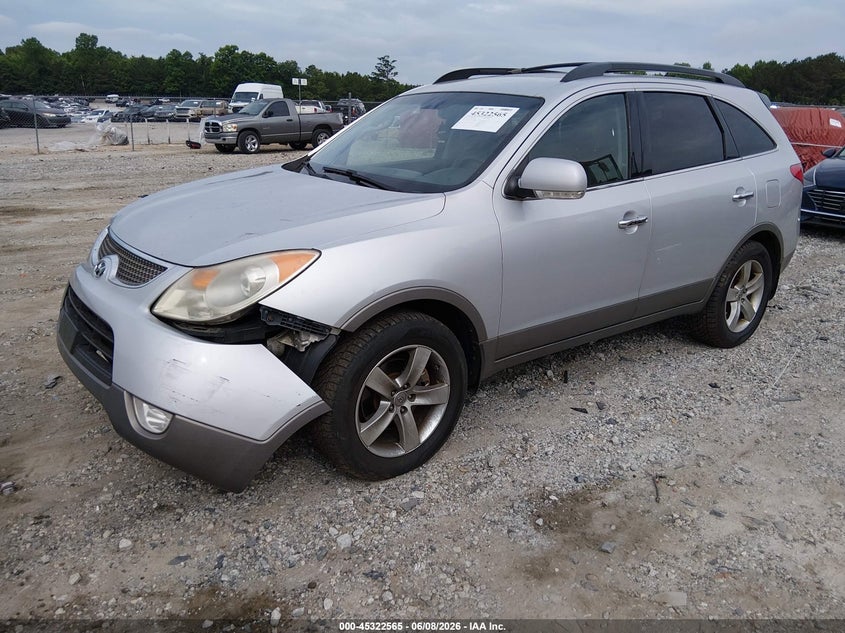 2011 Hyundai Veracruz VIN KM8NUDCC2BU177101 IAAI salvage auction — FRONT END, Salvage (Georgia), sold $575 on 2026-07-31 (photo 2)