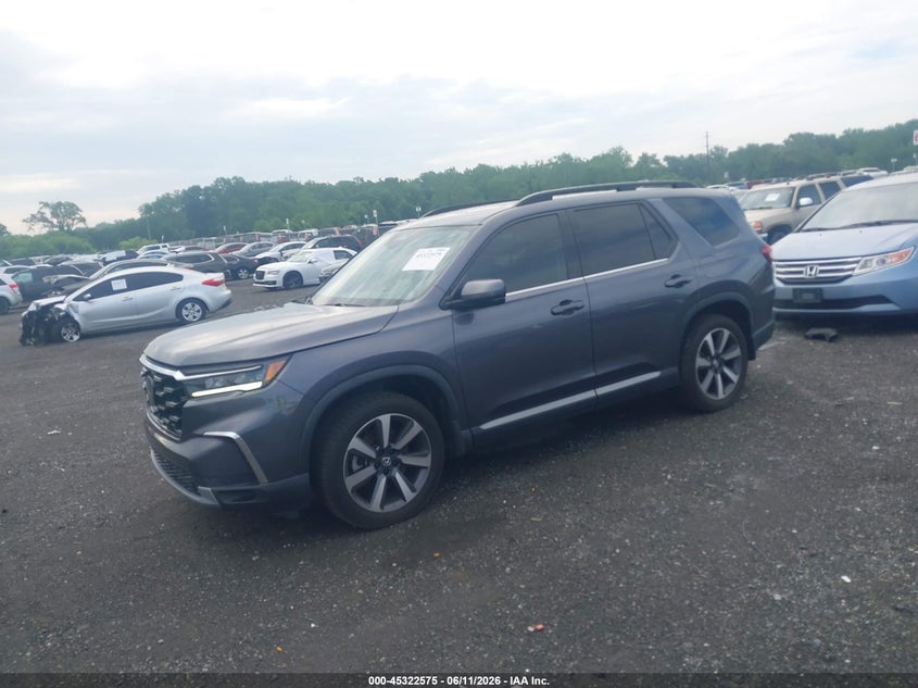2023 Honda Pilot VIN 5FNYG2H76PB003217 IAAI salvage auction — THEFT, Salvage (Pennsylvania), sold $18,400 on 2026-07-31 (photo 2)