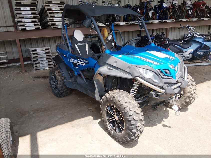 2019 Cfmoto VIN LCELV1Z40K6001062 IAAI salvage auction — ENGINE BURN, Salvage Title, sold $2,700 on 2026-08-18 (photo 1)