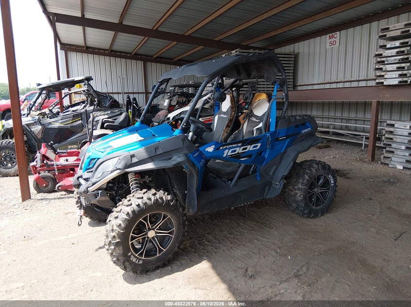 2019 Cfmoto VIN LCELV1Z40K6001062 IAAI salvage auction — ENGINE BURN, Salvage Title, sold $2,700 on 2026-08-18 (photo 2)