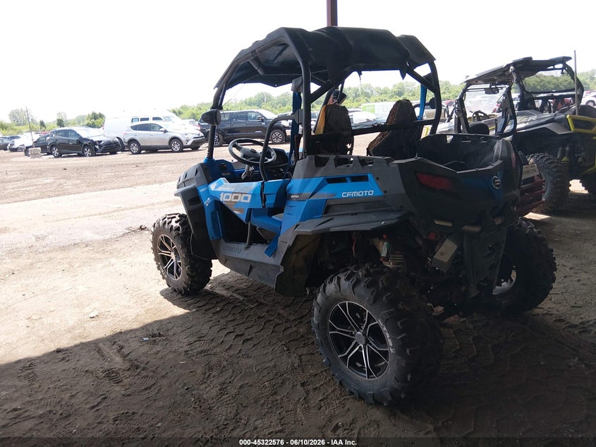 2019 Cfmoto VIN LCELV1Z40K6001062 IAAI salvage auction — ENGINE BURN, Salvage Title, sold $2,700 on 2026-08-18 (photo 3)