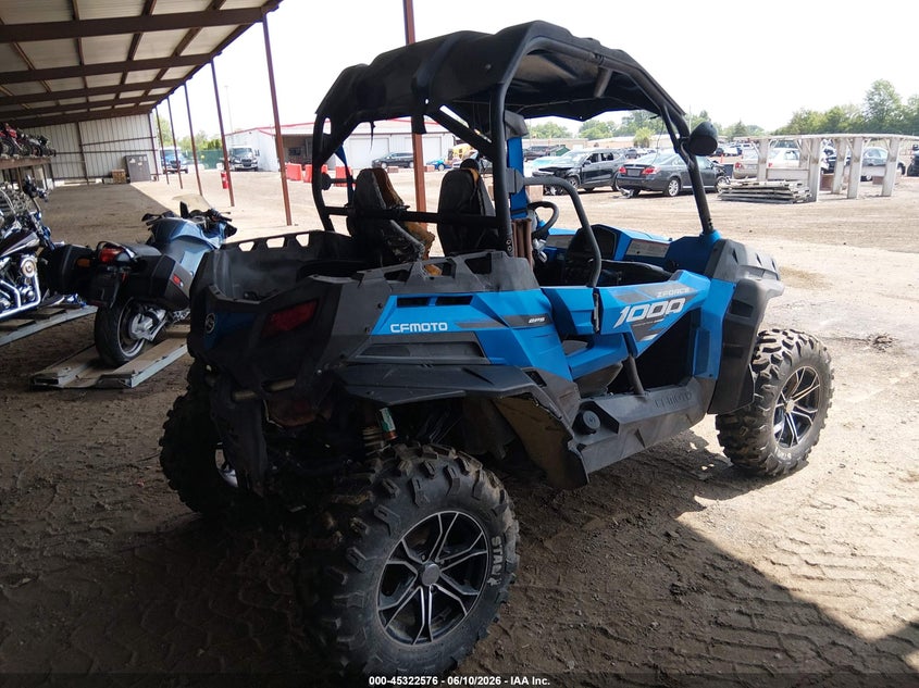 2019 Cfmoto VIN LCELV1Z40K6001062 IAAI salvage auction — ENGINE BURN, Salvage Title, sold $2,700 on 2026-08-18 (photo 4)