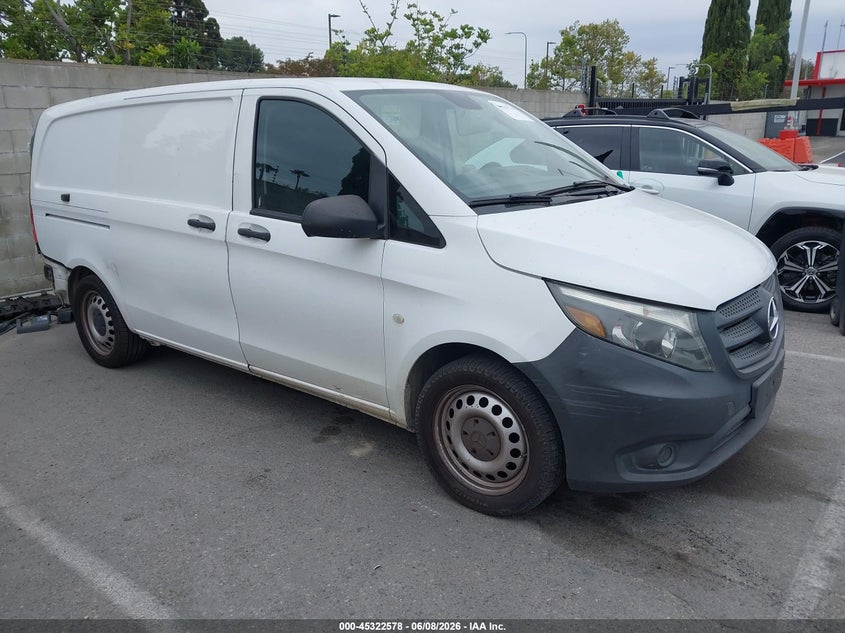 2016 Mercedes-benz Metris VIN WD3PG2EA0G3079759 IAAI salvage auction — REAR END, Salvage Title, sold $2,650 on 2026-07-23 (photo 1)