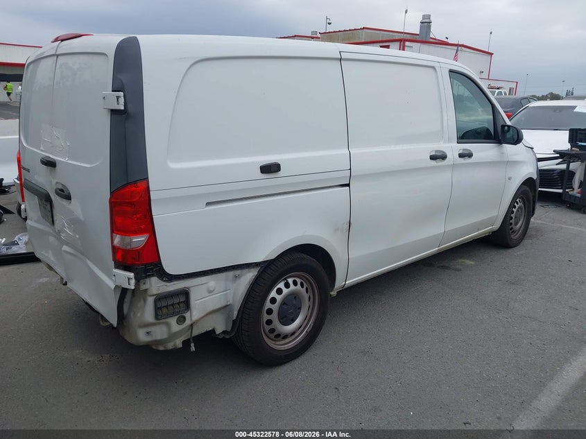 2016 Mercedes-benz Metris VIN WD3PG2EA0G3079759 IAAI salvage auction — REAR END, Salvage Title, sold $2,650 on 2026-07-23 (photo 4)