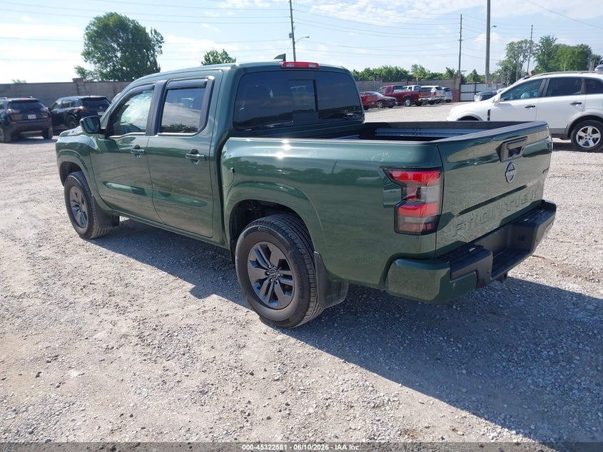 2025 Nissan Navara (frontier) VIN 1N6ED1EK0SN657412 IAAI salvage auction — HAIL, Clear (Missouri), sold $20,000 on 2026-07-09 (photo 3)