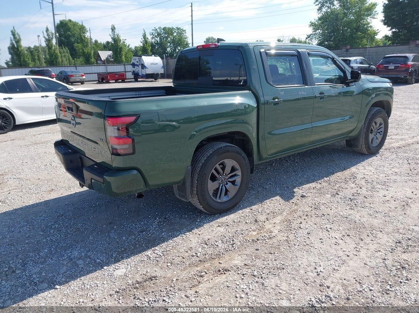 2025 Nissan Navara (frontier) VIN 1N6ED1EK0SN657412 IAAI salvage auction — HAIL, Clear (Missouri), sold $20,000 on 2026-07-09 (photo 4)