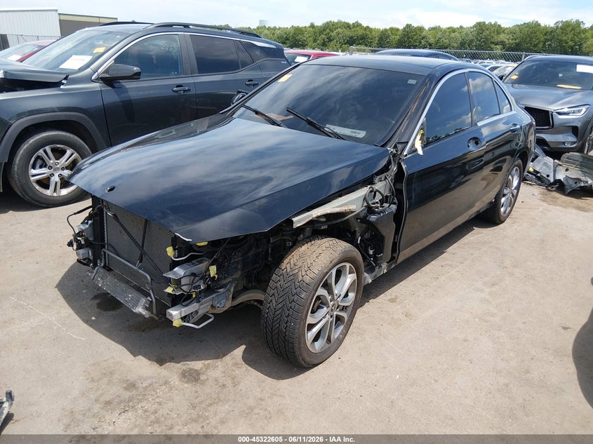 2015 Mercedes-benz C-klasse VIN 55SWF4KBXFU035622 IAAI salvage auction — FRONT END, Salvage (Ohio), sold $2,625 on 2026-07-11 (photo 2)