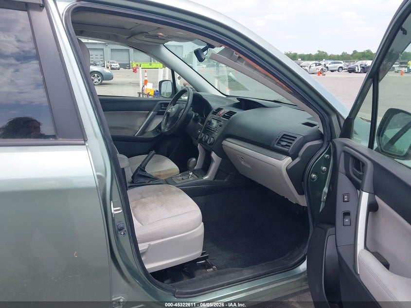 2015 Subaru Forester VIN JF2SJADC0FH522123 IAAI salvage auction — FRONT END, Clear (Indiana), sold $550 on 2026-07-17 (photo 5)