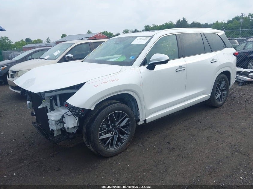 2024 Lexus Tx VIN 5TDAAAB65RS019016 IAAI salvage auction — FRONT END, Salvage Title, sold $28,500 on 2026-07-20 (photo 2)