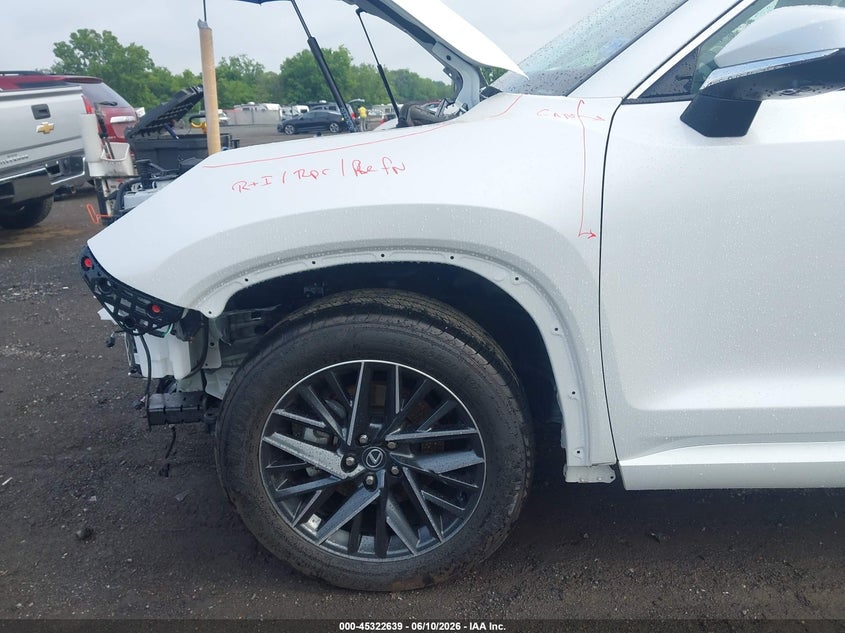 2024 Lexus Tx VIN 5TDAAAB65RS019016 IAAI salvage auction — FRONT END, Salvage Title, sold $28,500 on 2026-07-20 (photo 6)