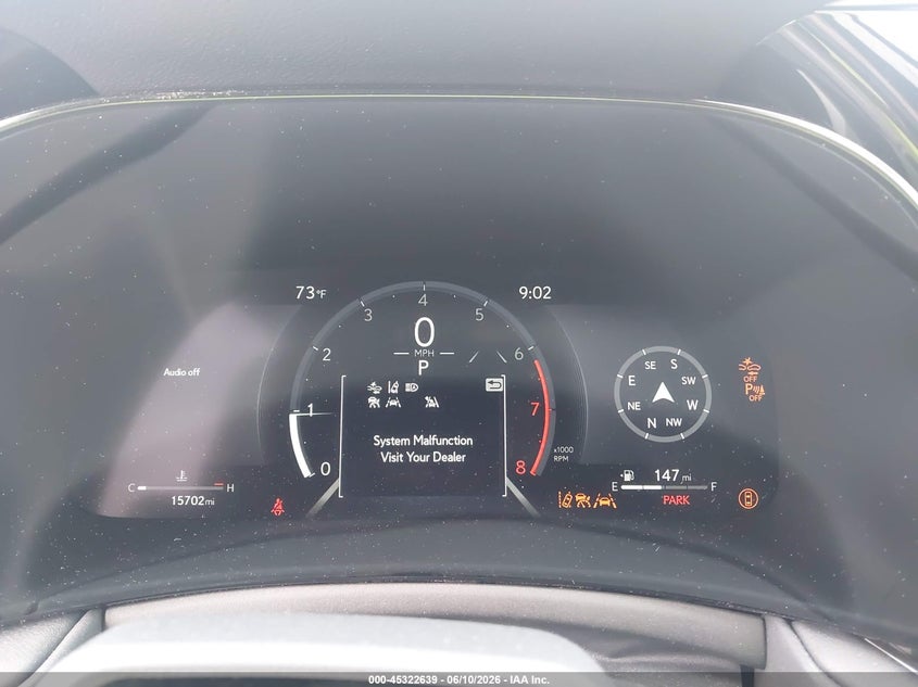 2024 Lexus Tx VIN 5TDAAAB65RS019016 IAAI salvage auction — FRONT END, Salvage Title, sold $28,500 on 2026-07-20 (photo 7)