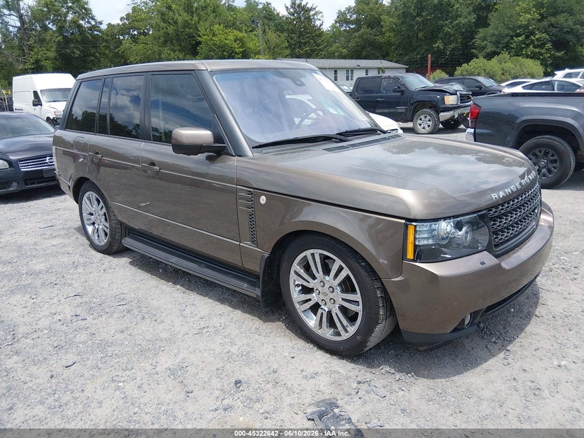 2012 Land rover RANGE ROVER VIN SALMF1D43CA377612 IAAI salvage auction — SIDE, Salvage (South Carolina), sold $2,350 on 2026-07-09 (photo 1)
