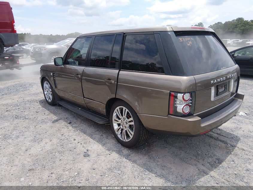 2012 Land rover RANGE ROVER VIN SALMF1D43CA377612 IAAI salvage auction — SIDE, Salvage (South Carolina), sold $2,350 on 2026-07-09 (photo 3)
