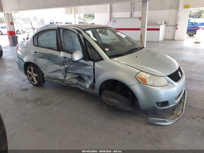 2009 Suzuki Sx4 VIN JS2YC414296203698 IAAI salvage auction — RIGHT SIDE, Rebuildable (Florida), sold $225 on 2026-07-22 (photo 1)