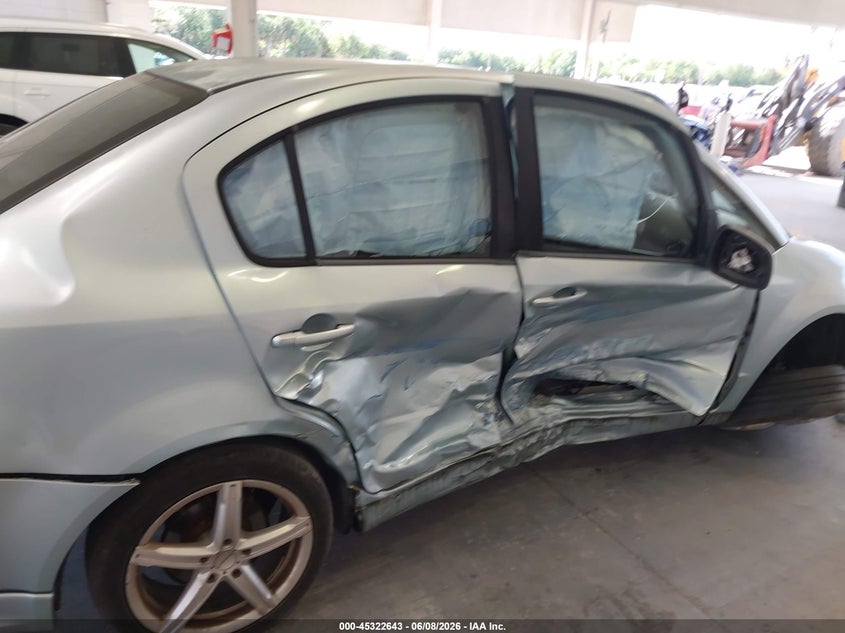 2009 Suzuki Sx4 VIN JS2YC414296203698 IAAI salvage auction — RIGHT SIDE, Rebuildable (Florida), sold $225 on 2026-07-22 (photo 6)