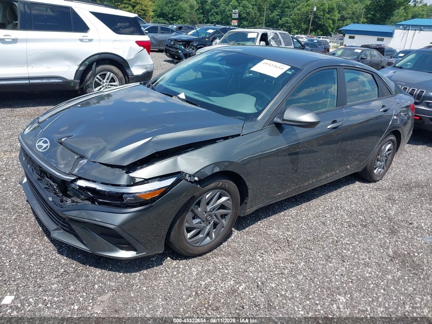 2024 Hyundai Elantra VIN KMHLM4DJ4RU115164 IAAI salvage auction — FRONT END, Salvage (South Carolina), sold $4,600 on 2026-07-14 (photo 2)