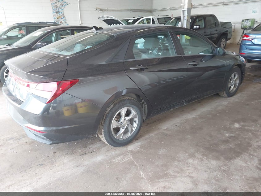 2021 Hyundai Elantra VIN 5NPLL4AG7MH042407 IAAI salvage auction — NORMAL WEAR, Sf97 (Minnesota), sold $8,225 on 2026-07-20 (photo 4)