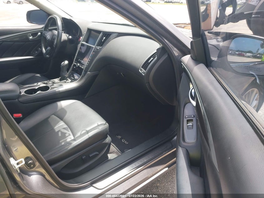 2021 Infiniti Q50 VIN JN1EV7ARXMM750276 IAAI salvage auction — NORMAL WEAR, Salvage (Florida), sold $3,175 on 2026-07-15 (photo 5)