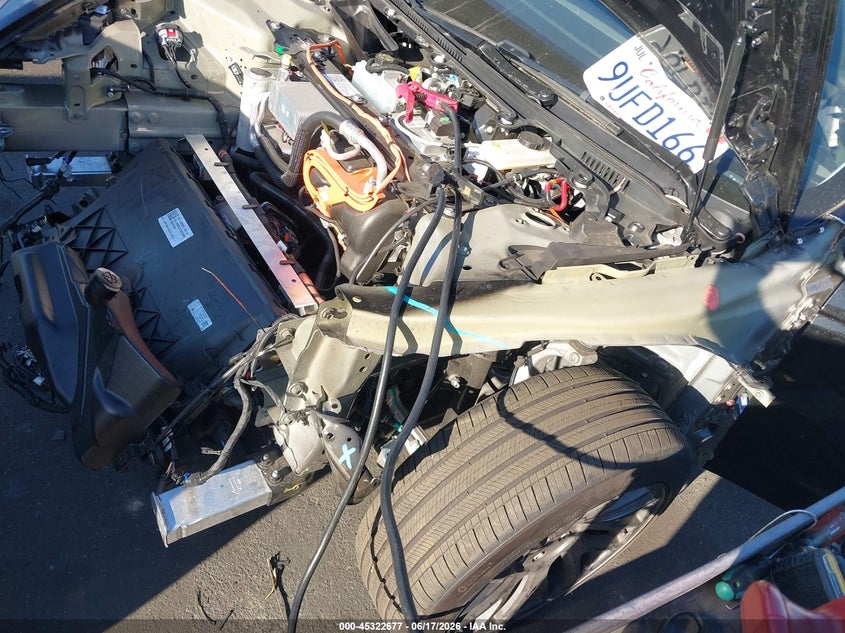 2025 Tesla Model 3 VIN 5YJ3E1EA3SF042964 IAAI salvage auction — LEFT FRONT, Salvage Certificate (California), sold $10,350 on 2026-07-17 (photo 6)