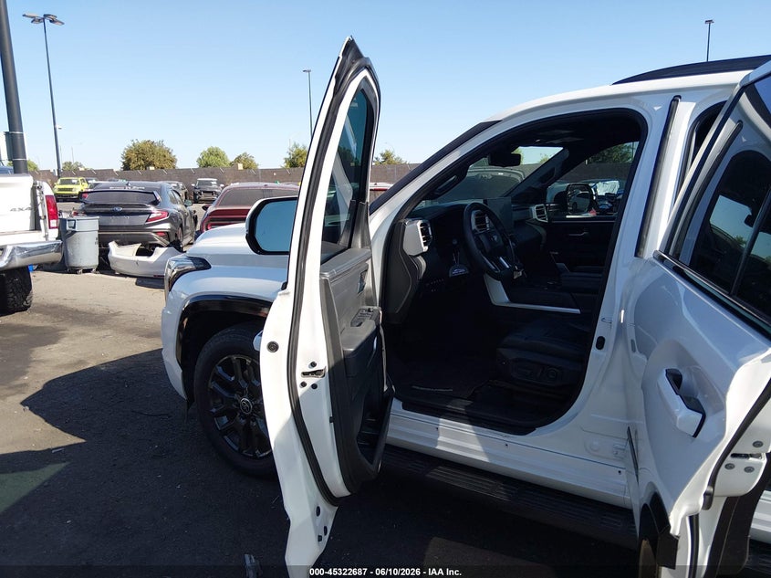 2024 Toyota Sequoia VIN 7SVAAABA0RX022877 IAAI salvage auction — LEFT REAR, Salvage Certificate (California), sold $32,675 on 2026-07-17 (photo 5)