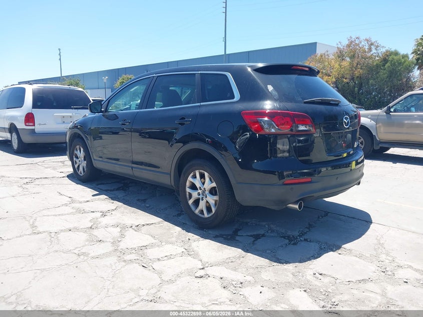 2013 Mazda Cx-9 VIN JM3TB2CA6D0410953 IAAI salvage auction — NORMAL WEAR, Clear - Dealer Only (California), sold $350 on 2026-07-20 (photo 3)