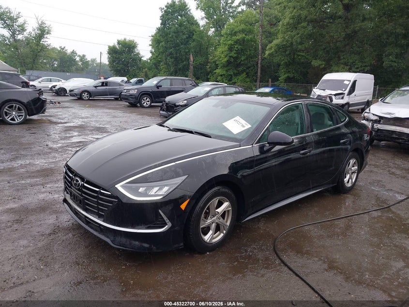 2022 Hyundai Sonata VIN 5NPEG4JA4NH141146 IAAI salvage auction — RIGHT SIDE, Salvage Title, sold $3,200 on 2026-07-15 (photo 2)