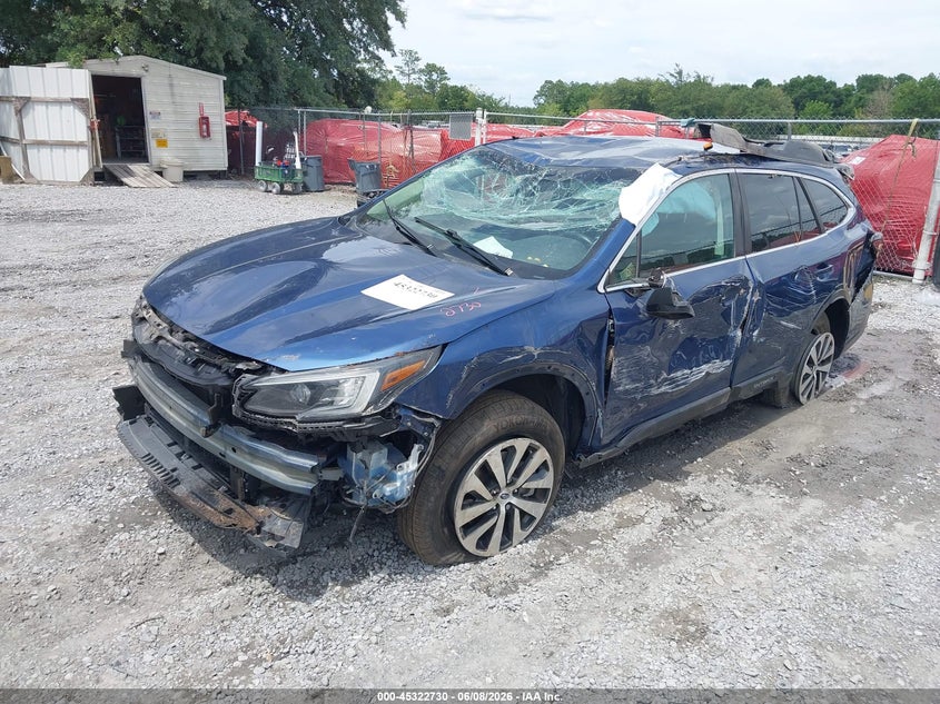 2022 Subaru Outback VIN 4S4BTADC4N3246545 IAAI salvage auction — ROLLOVER, Salvage Title, sold $1,525 on 2026-09-03 (photo 2)