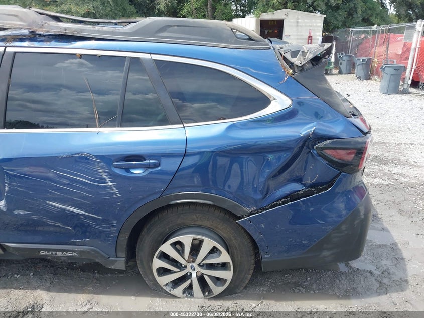 2022 Subaru Outback VIN 4S4BTADC4N3246545 IAAI salvage auction — ROLLOVER, Salvage Title, sold $1,525 on 2026-09-03 (photo 6)