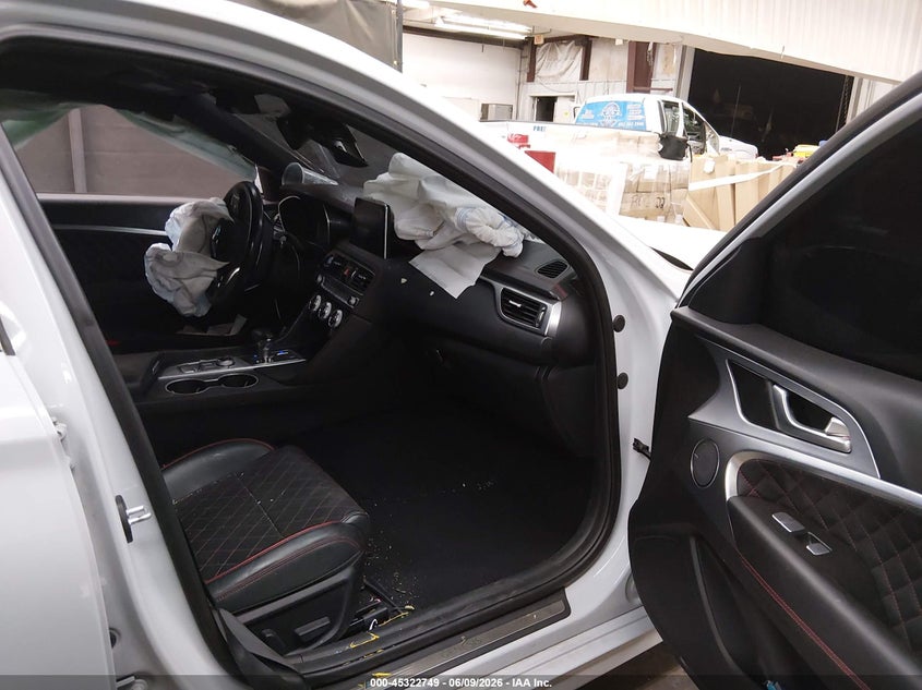 2020 Genesis G70 VIN KMTG44LA8LU045409 IAAI salvage auction — LEFT FRONT, Salvage Title, sold $2,250 on 2026-07-21 (photo 5)