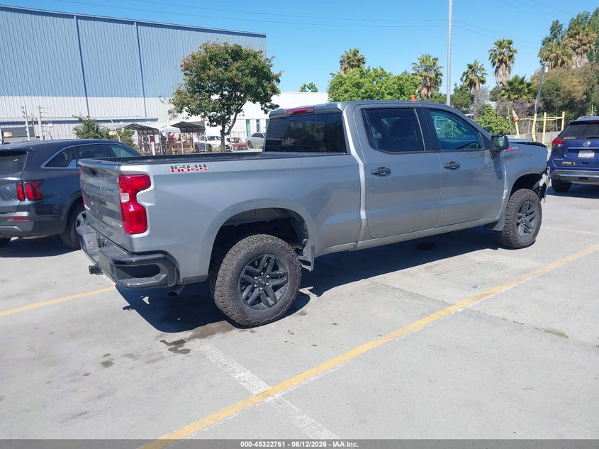 2025 Chevrolet Silverado VIN 3GCPKCEK9SG299670 IAAI salvage auction — RIGHT FRONT, Salvage Title, sold $11,400 on 2026-07-29 (photo 4)