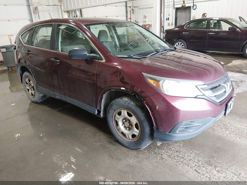2012 Honda Cr-v VIN 5J6RM4H36CL033454 IAAI salvage auction — NORMAL WEAR, Salvage Title, sold $800 on 2026-07-24 (photo 1)
