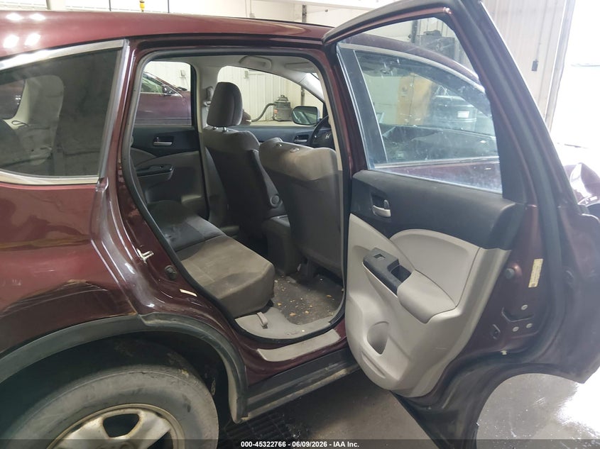 2012 Honda Cr-v VIN 5J6RM4H36CL033454 IAAI salvage auction — NORMAL WEAR, Salvage Title, sold $800 on 2026-07-24 (photo 8)