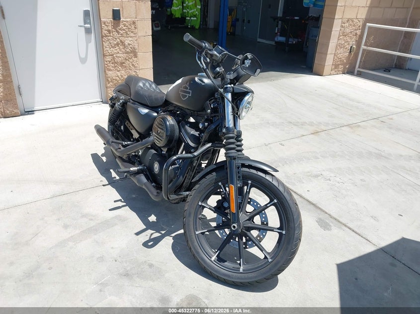 2019 Harley-davidson Iron VIN 1HD4LE239KC427030 IAAI salvage auction — REAR END, Salvage Title, sold $2,150 on 2026-07-10 (photo 1)