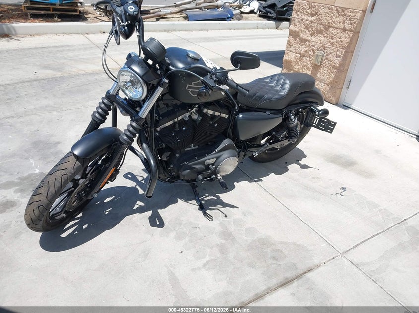 2019 Harley-davidson Iron VIN 1HD4LE239KC427030 IAAI salvage auction — REAR END, Salvage Title, sold $2,150 on 2026-07-10 (photo 2)