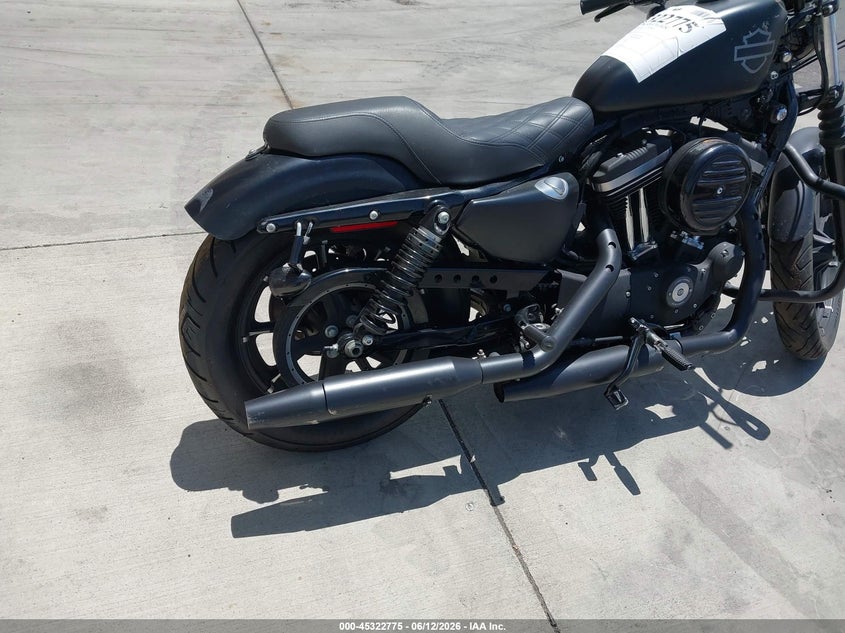 2019 Harley-davidson Iron VIN 1HD4LE239KC427030 IAAI salvage auction — REAR END, Salvage Title, sold $2,150 on 2026-07-10 (photo 4)