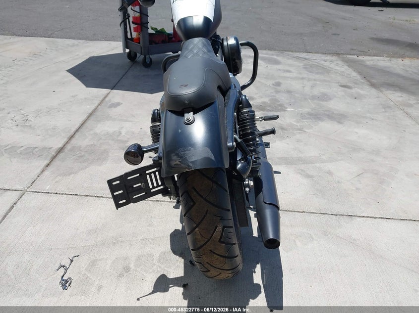 2019 Harley-davidson Iron VIN 1HD4LE239KC427030 IAAI salvage auction — REAR END, Salvage Title, sold $2,150 on 2026-07-10 (photo 6)