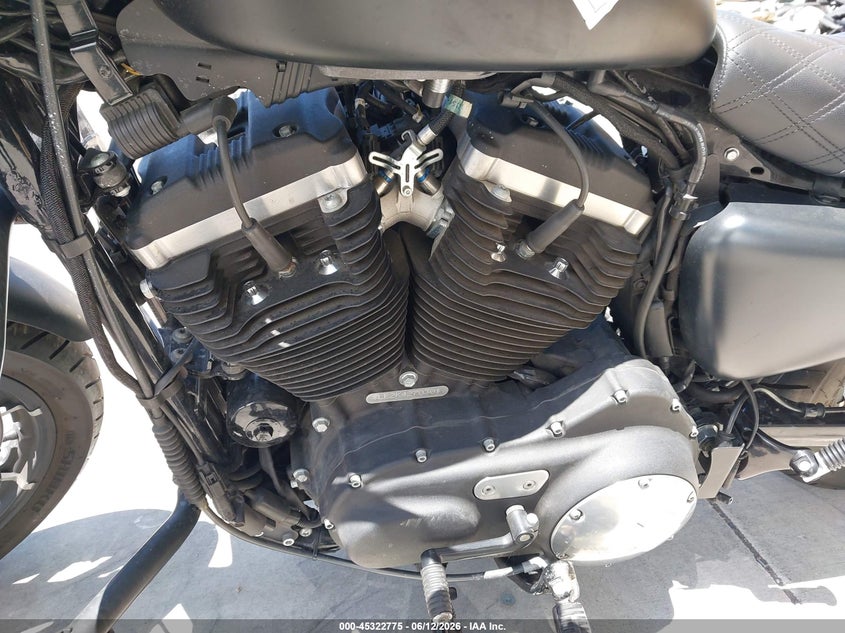 2019 Harley-davidson Iron VIN 1HD4LE239KC427030 IAAI salvage auction — REAR END, Salvage Title, sold $2,150 on 2026-07-10 (photo 9)