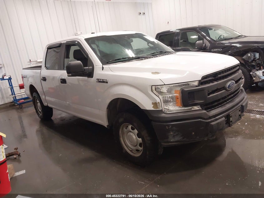 2019 Ford F-150 VIN 1FTEW1E58KKE27397 IAAI salvage auction — LEFT & RIGHT, Salvage (Nebraska), sold $7,750 on 2026-07-30 (photo 1)