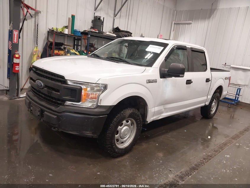 2019 Ford F-150 VIN 1FTEW1E58KKE27397 IAAI salvage auction — LEFT & RIGHT, Salvage (Nebraska), sold $7,750 on 2026-07-30 (photo 2)