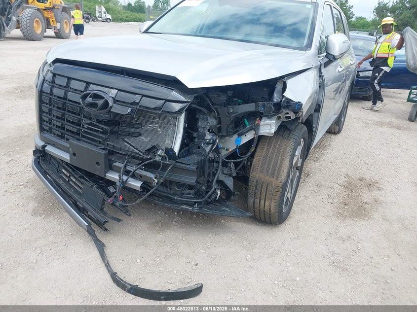 2025 Hyundai Palisade VIN KM8R4DGEXSU888798 IAAI salvage auction — LEFT FRONT, Salvage Title, sold $12,300 on 2026-07-21 (photo 6)