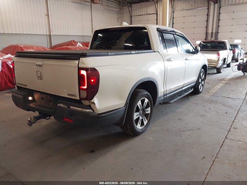 2018 Honda Ridgeline VIN 5FPYK3F77JB013924 IAAI salvage auction — REAR END, Salvage (Oregon), sold $8,750 on 2026-08-20 (photo 4)