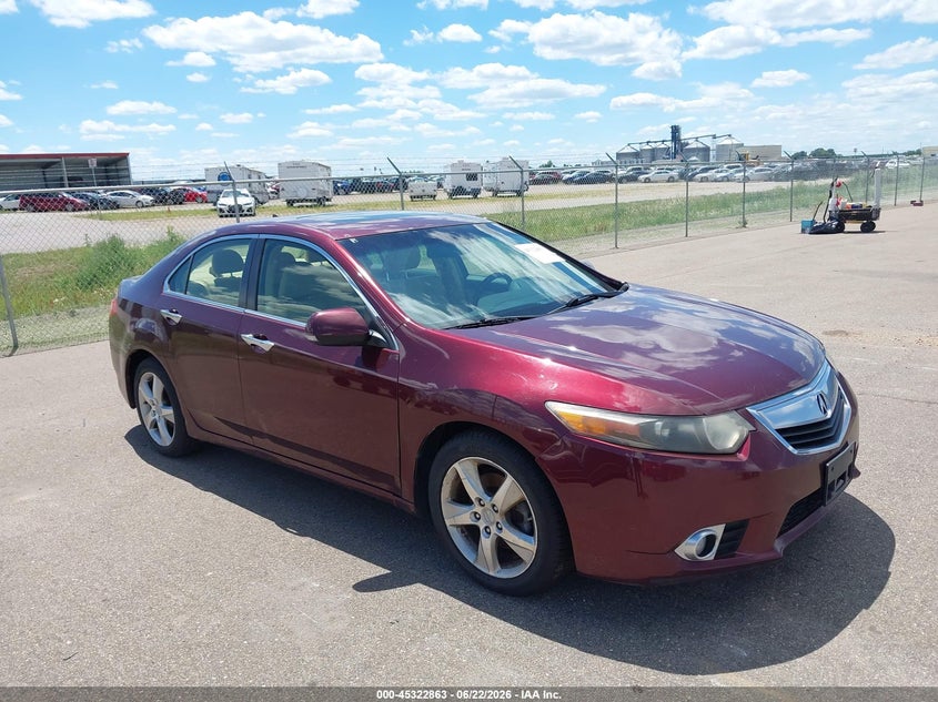 2012 Acura Tsx VIN JH4CU2F40CC020113 IAAI salvage auction — FRONT END, Salvage Title, sold $25 on 2026-07-27 (photo 1)
