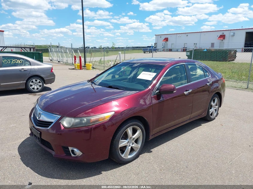 2012 Acura Tsx VIN JH4CU2F40CC020113 IAAI salvage auction — FRONT END, Salvage Title, sold $25 on 2026-07-27 (photo 2)