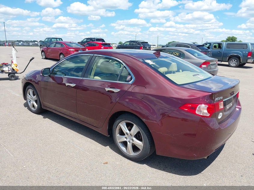 2012 Acura Tsx VIN JH4CU2F40CC020113 IAAI salvage auction — FRONT END, Salvage Title, sold $25 on 2026-07-27 (photo 3)